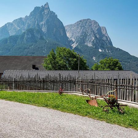 Apartmán Schildberghof Panorama Siusi Exteriér fotografie