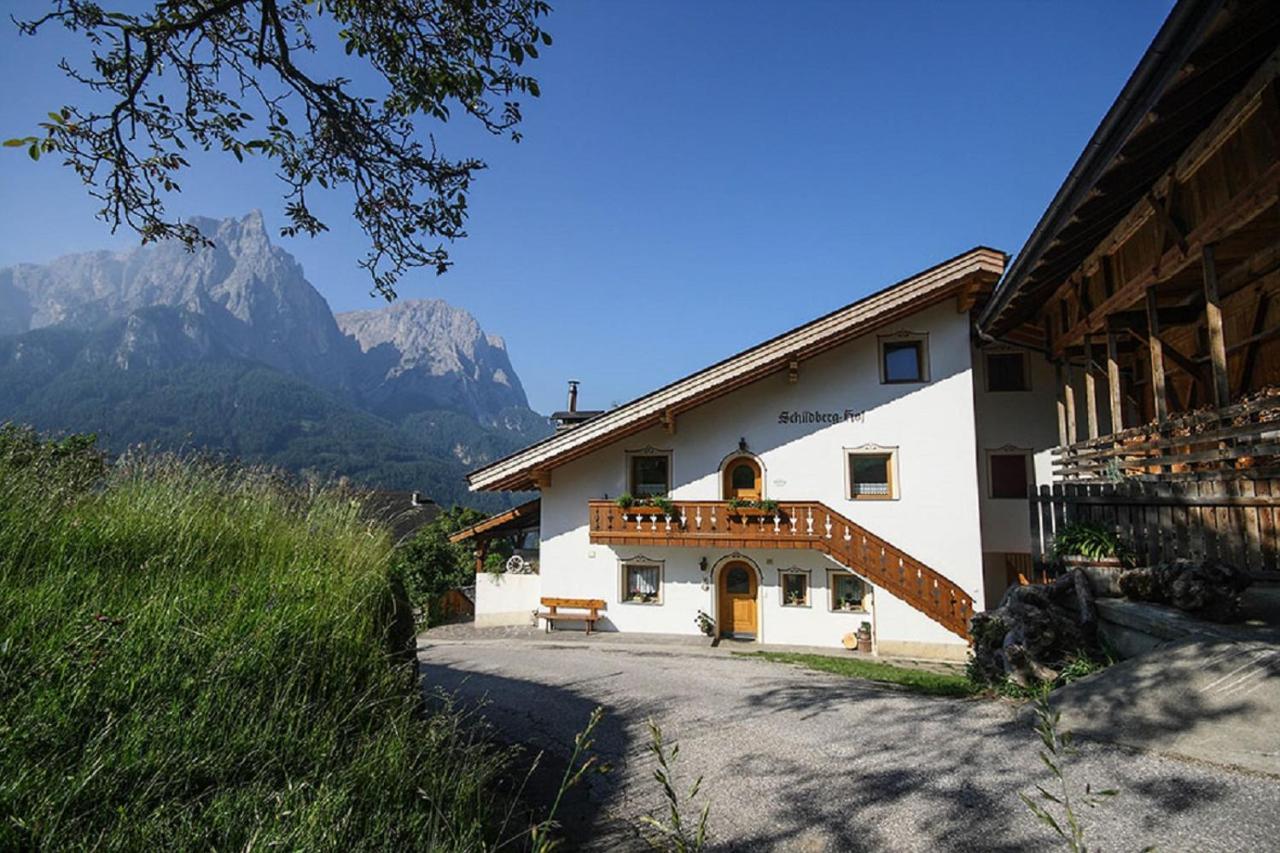 Apartmán Schildberghof Panorama Siusi Exteriér fotografie