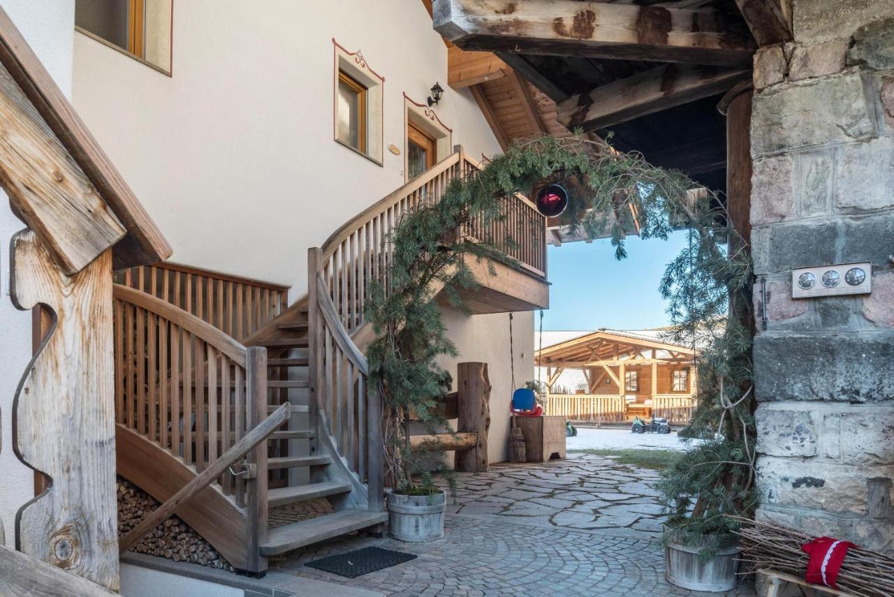 Apartmán Schildberghof Panorama Siusi Exteriér fotografie