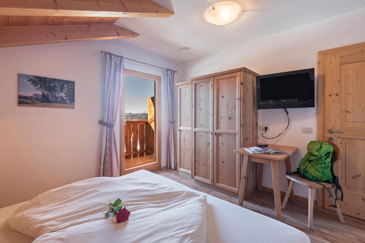 Apartmán Schildberghof Panorama Siusi Exteriér fotografie