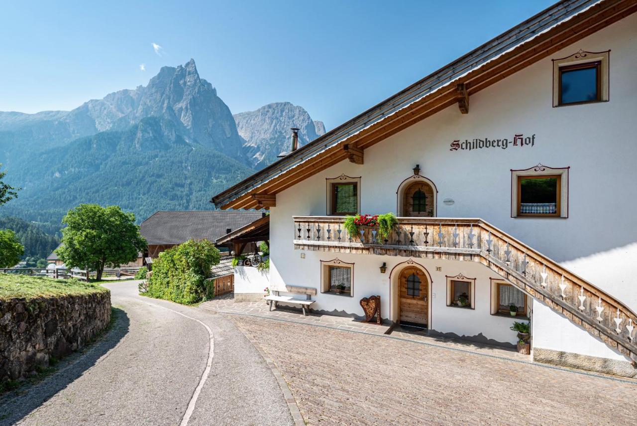Apartmán Schildberghof Panorama Siusi Exteriér fotografie
