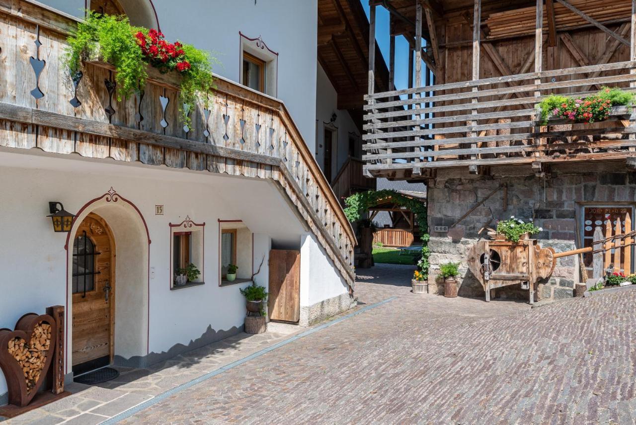 Apartmán Schildberghof Panorama Siusi Exteriér fotografie